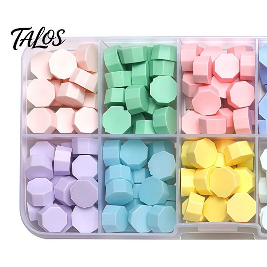 DIY Crafting Accessories Wax Seal Kit, with Sealing Beads Spoon And Candles, Handmade Stationery Tools Stamp for Wedding Invitations Envelopes