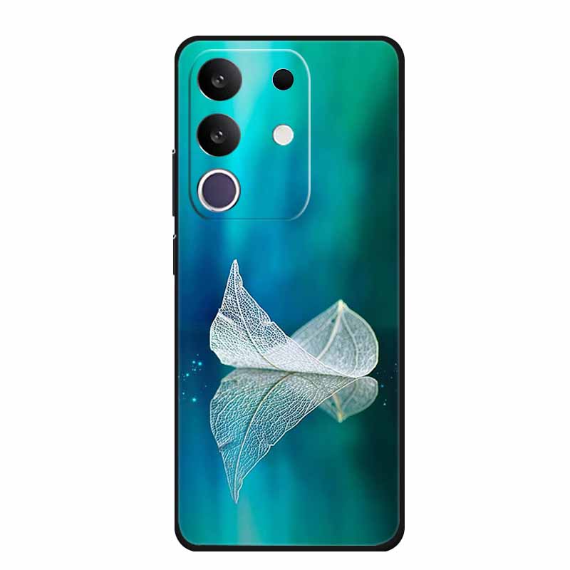 Phone Case For Vivo T4x 5G Y300T 2025 Case 6.72" Black Silicone TPU Soft Back Cover For Vivo Y29 4G Cases Y 29 Coque Funda Para