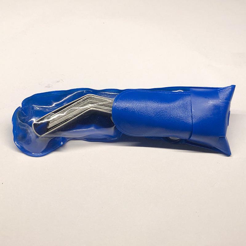 

16-Piece Elbow Feeler Gauge Set: 0.127-0.508 mm (.005-.020 inch) Thickness and Gap Measurement Tool