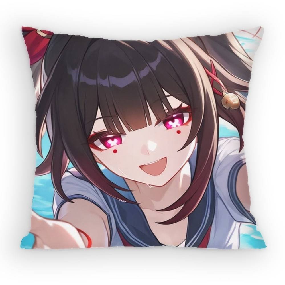 Elegant Trickster Idol Sparkle Pillow Case Antidustmite Pillowcase Invisible zipper silky short plush Sofa cushion cover