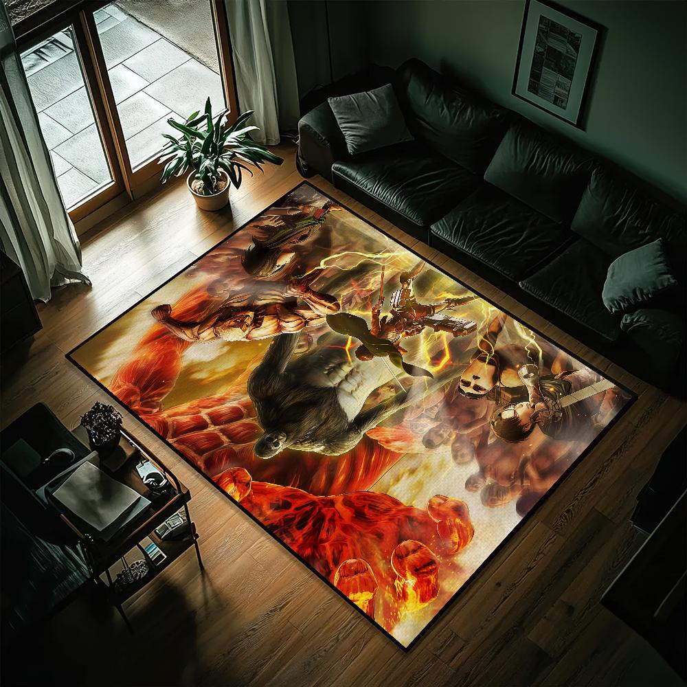 

Anime A-Attack On Titan Small Carpet Bedside Kitchen Bath Living Home House Bedroom Floor Mat Doormat Rug Decoration SJR40x60CM