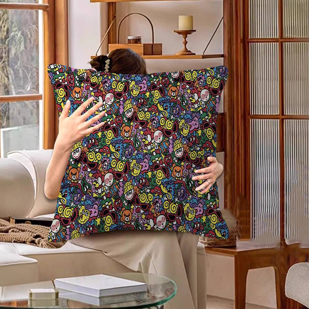 Japan Fashion Hysteric Mini Pillow Cushion Cover Pillowcase Living Room Sofa Home Decor
