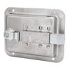 High Quality Stainless Steel Toolbox Lock RV Handle Latch Paddle Lock with 2 Keys for Trailer Truck Rustproof High Hardness Sturdy and Reliable