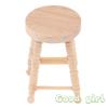 Sale Mini Furniture Dollhouse Simulation Wooden Stool Model Living Room Toy Doll House Furniture Accessor Miniature Kid Toy