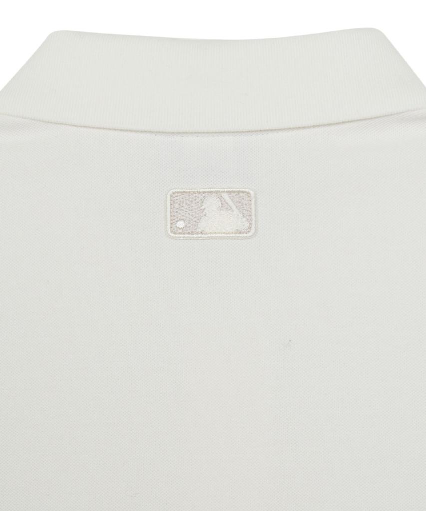 Emelbi Basic Comfortable Fit Collared T-Shirt Ny (Ivory)