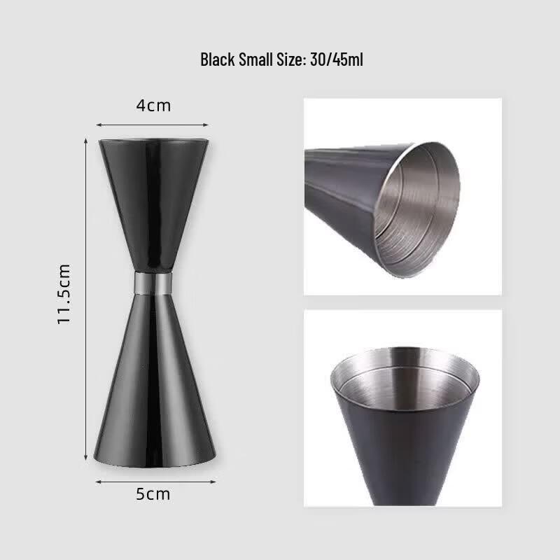 ZISIZ Stainless Steel Cocktail Measuring Cup