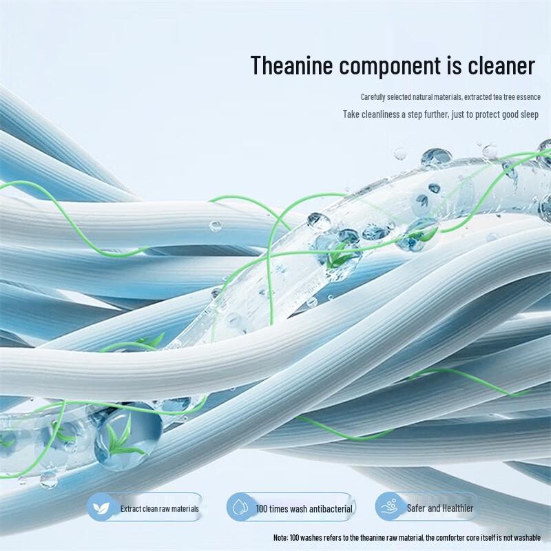 Mercury L-Theanine Antibacterial Four Seasons Fiber Duvet