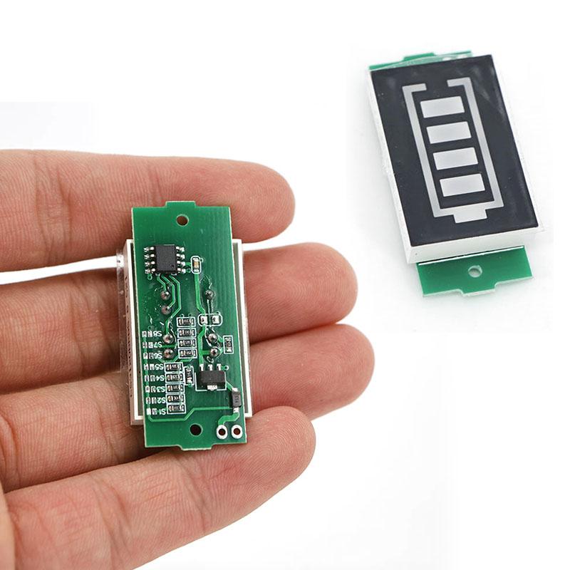 Einzel 3,7V 4,2V 1-8S 1S/2S/3S/4S Lithium-Zellen-Kapazitätsanzeige Tester Display Elektrofahrzeug Leistungsprüfer Li-ion Elektrische Schaltungsteile