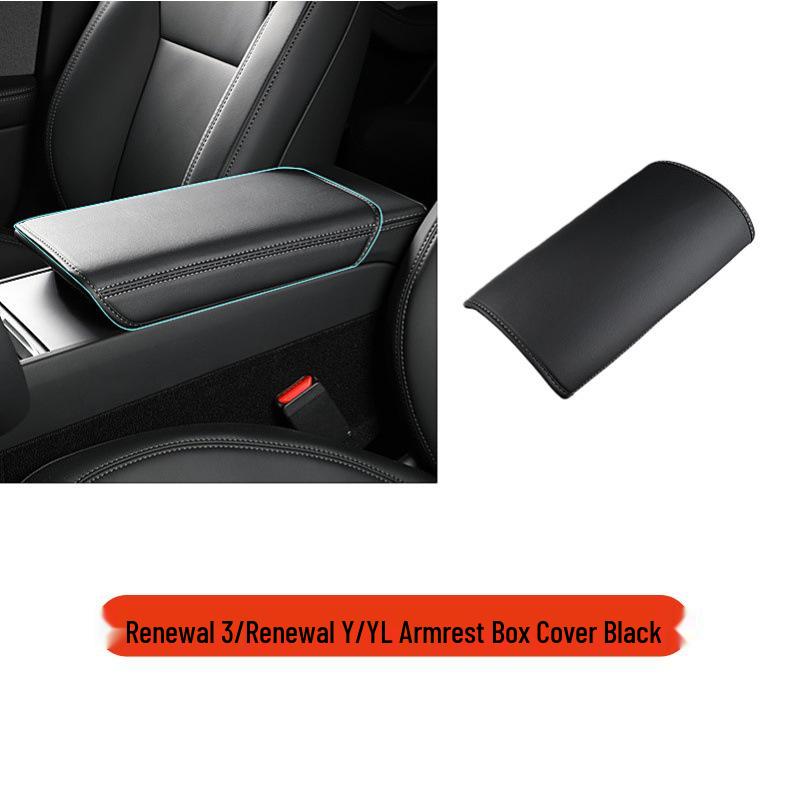 

Suede Armrest Box Cover for Tesla Model 3/Y (Refreshed)