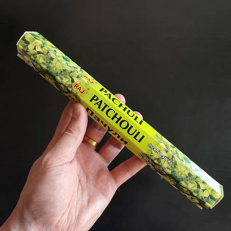 Y 20 Varillas/caja Incienso Indio Salvia Blanca Lavanda Aromaterapia LÍNEA PALO SANTO Varilla de Incienso Hogar Dormitorio Baño Fragancia para el Hogar Tibetano