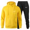 Herrenanzug Europäischer und amerikanischer Herrenanzug Sportpullover Fleece-Pullover Herren-Hoodie
