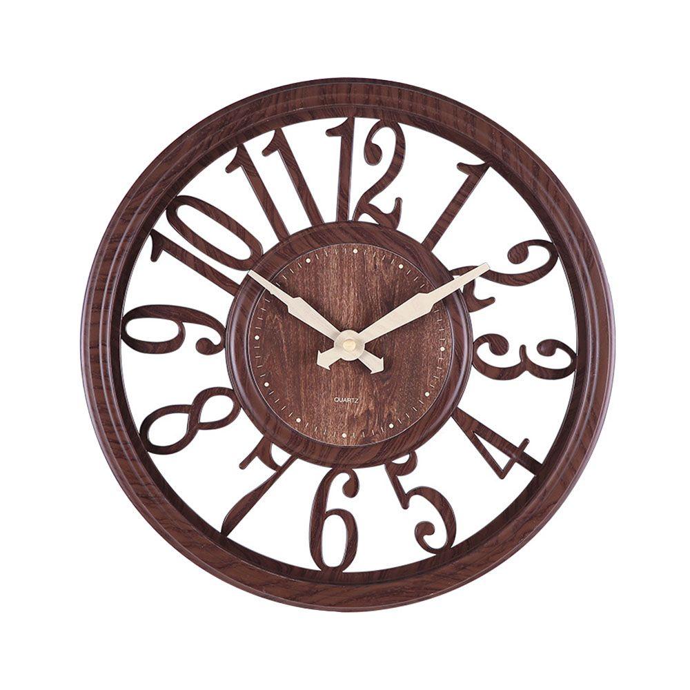 Modern 12inch Battery Powered Hollow Kitchen 3D Home Decor Wall Clock Wall Watch Clock Art