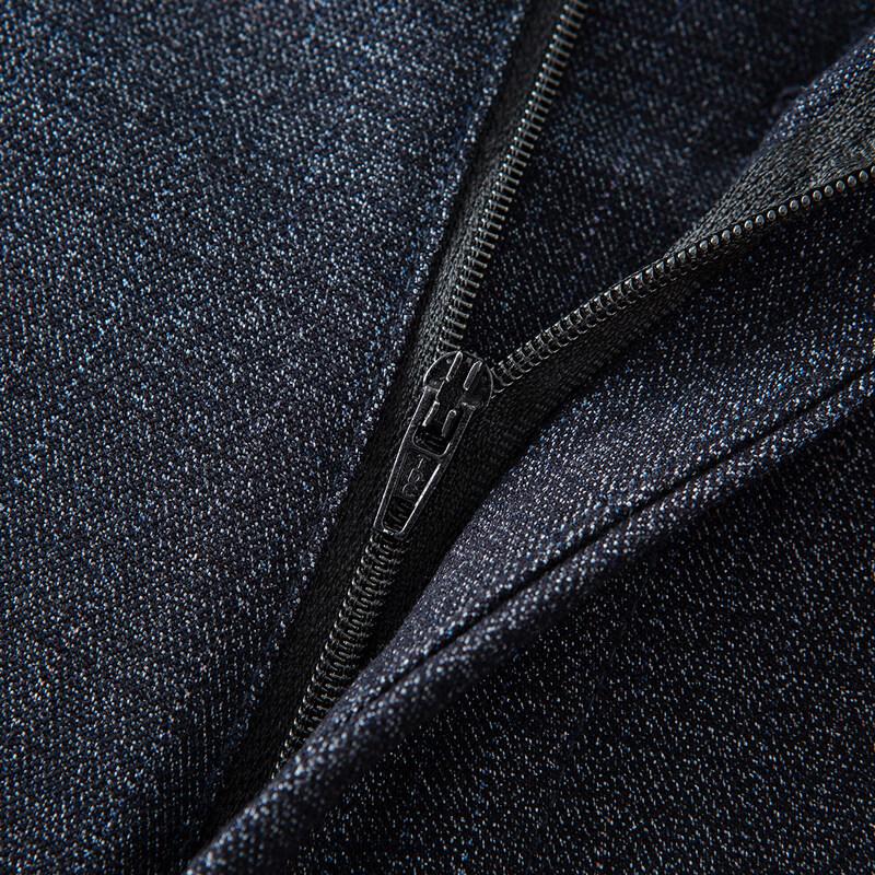 MONTAGUT Men's Subtle Check Stretch Dress Trousers