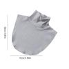 Women Girls Detachable Fake Collar High Neck Pullover Half Top Shirt Mock Blouse Turtleneck Neck Cover Warmer