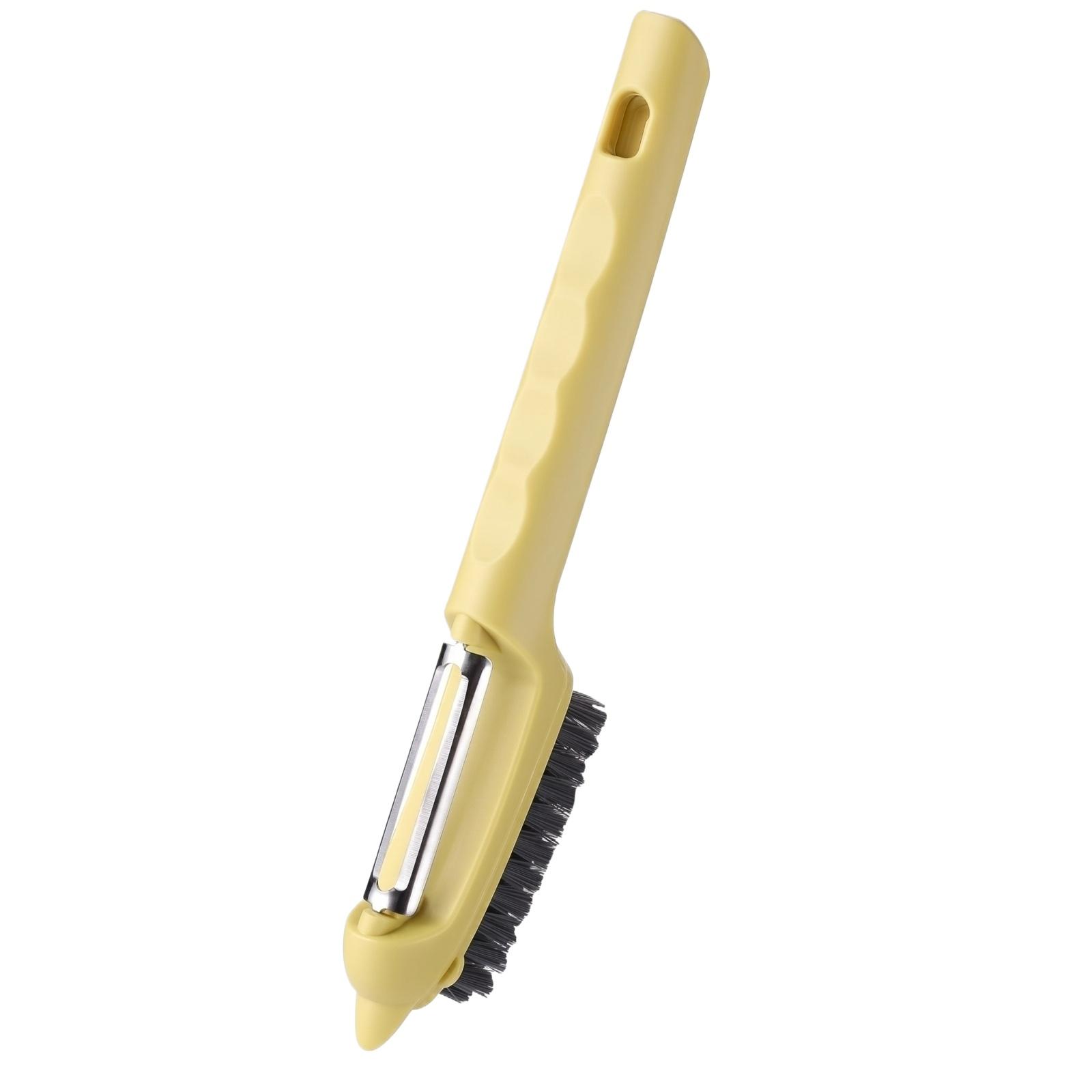 

Household Vegetable Peeler Fruit Peeler Potato Peeler Multi-Functional Kitchen Tool for Peeling Fruits and Vegetables with Comfortable Handle One Size жёлтый
