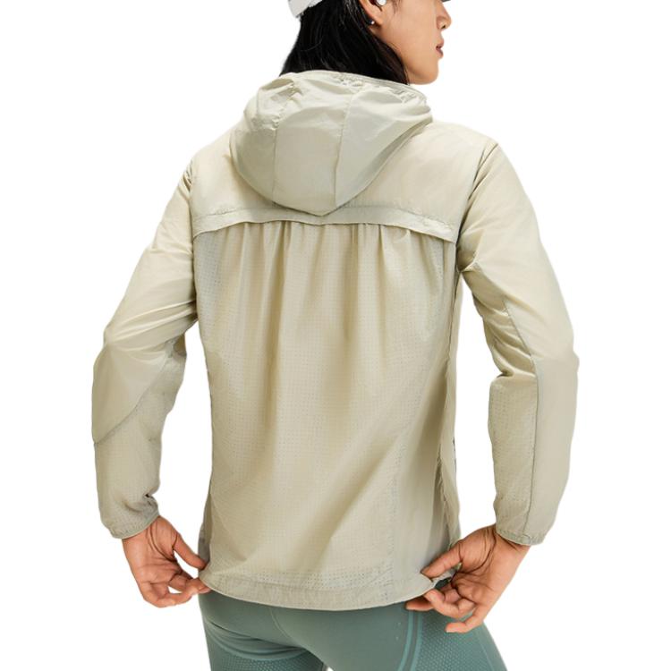 Asics Techplus Fashion Comfortable Versatile Hooded Jacket Women Jackets Gray 2012D254-300