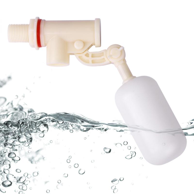 Valvola a galleggiante automatica per acqua da 1/2'' per ciotola da bere per animali da fattoria, cani, interruttore di controllo per torre dell'acqua, serbatoio dell'acqua