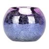 Tea Light Holder Warm Romantic Glass Attractive Decorative Handcrafted Textures Table Centerpiece Decor