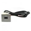 Araba USB şarj aleti PD Hızlı Şarj QC3.0 Otomatik Telefon şarj adaptörü Düğmesi Ford Focus 2 için mk2 2009 2010 2011 Aksesuarları