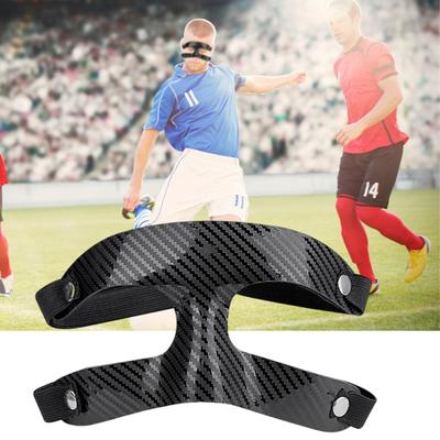 Sports Face Guard Adjustable Band Breathable PVC Basketball Football Softball Training Broken Nose Guard Men Women Face Shield Cover Protector