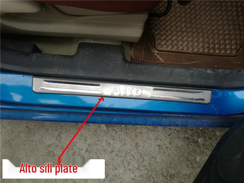 09-15 Alto Accessory Kit: Taillight & Headlight Covers, Fuel Tank Cap, Rearview Mirror Covers, Sill Strips, Handle, & Door Bowl Stickers