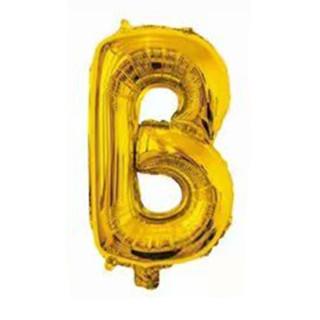 16 Inch Slim Gold Letter Aluminum Foil Balloon Bright Gold Wedding Decoration Film Balloon