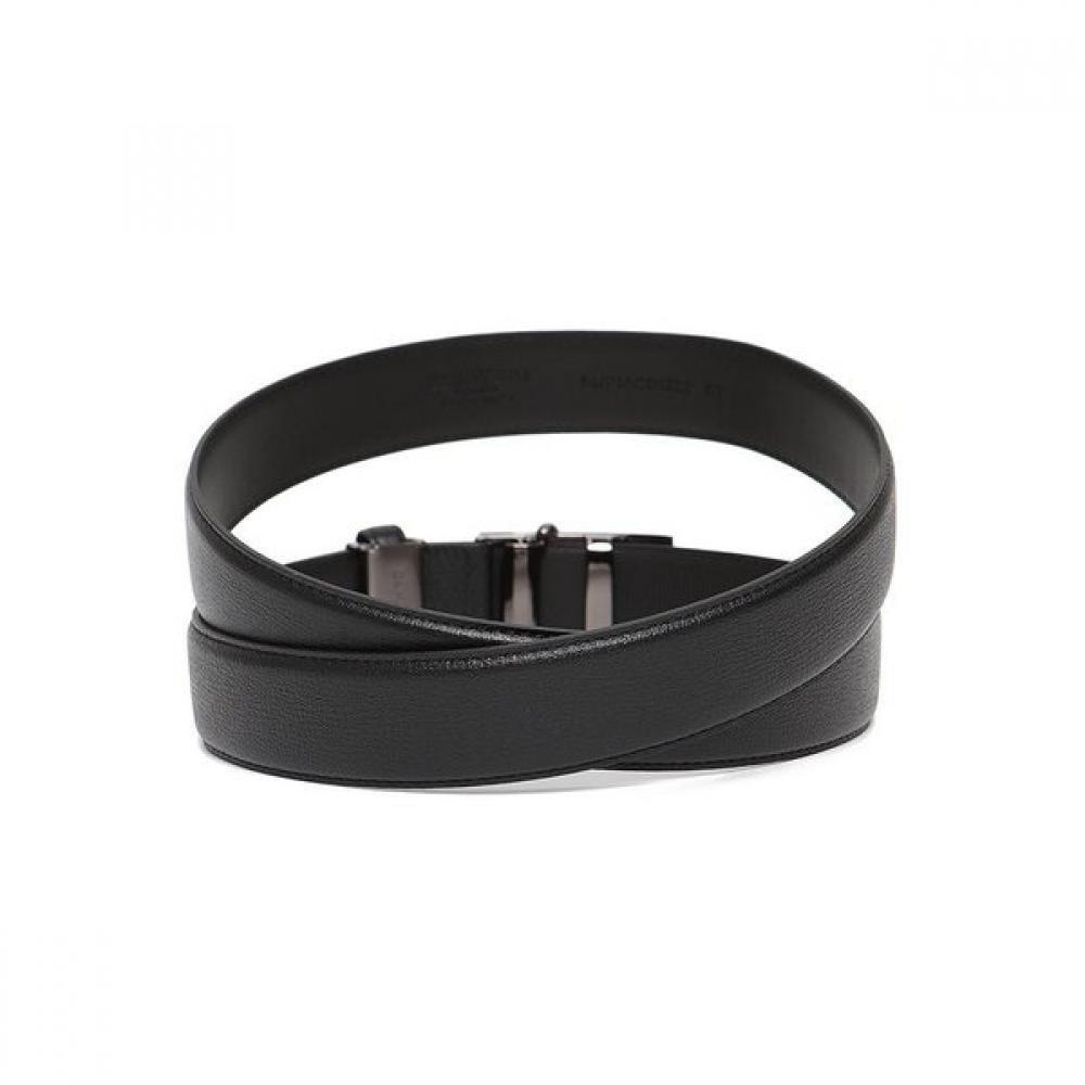 Benovero Men S Derby emboSSed Monogram Buckle Automatic Belt Bmf1acb1231k1