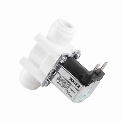 Válvula Solenoide Eléctrica de Plástico 24Vdc NC 24V Válvula de Agua L25 - 204Y Válvula Solenoide Conexión Rápida Para Purificador de Agua