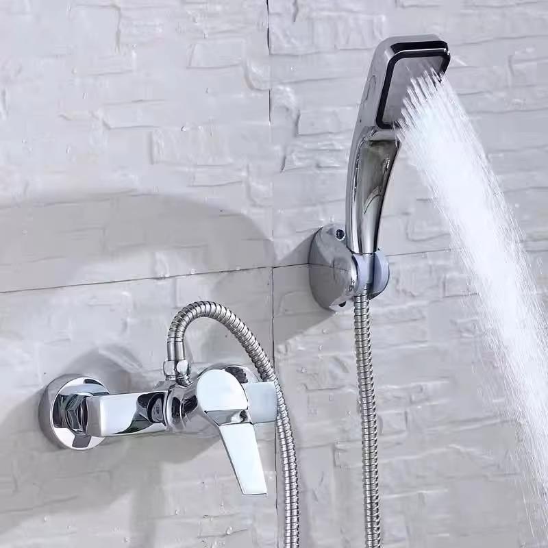 Shower Faucet Bathroom Hot and Cold Faucet Hidden Mixed Water Valve Solar Water Heater Shower Set Switch  Bathroom Faucets