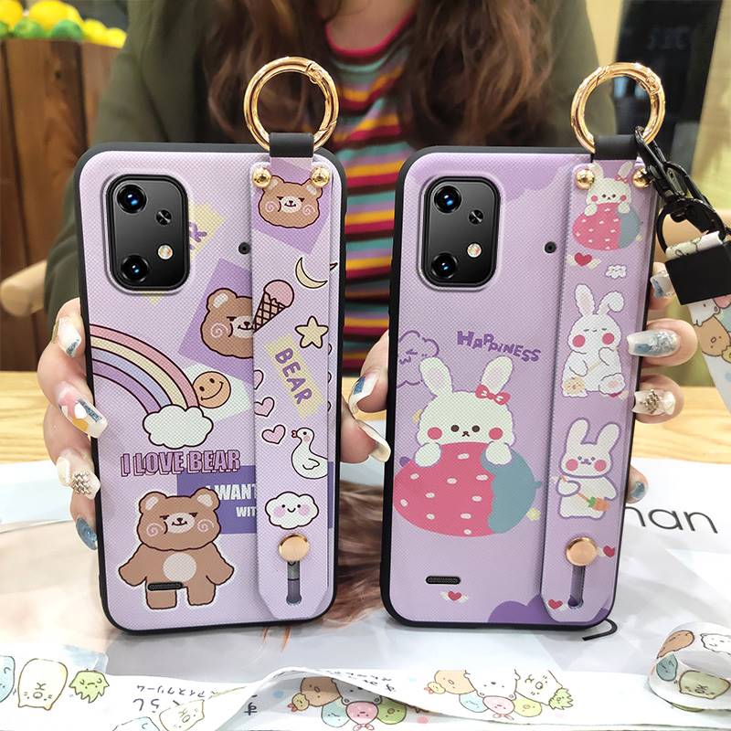 Waterproof Dirt-resistant Phone Case For UMIDIGI Bison X20 Back Cover Anti-dust Protective Soft case Fashion Design Ring