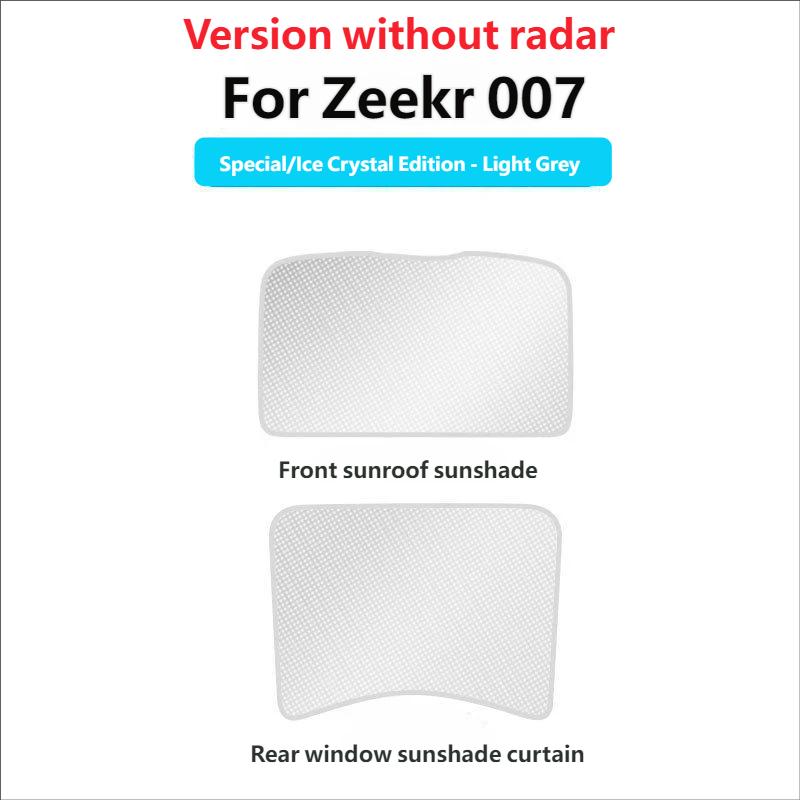 For Zeekr X 001 007 GT Car Sunroof Sunshade Roof Sun Protection Heat Insulation Sunscreen UV Protection Car Accessories