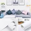 Width Peel and Stick Wallpaper Solid Color Contact Paper Self-Adhesive Sticker Wall Furniture Covering Vinyl Rolls 1-10m