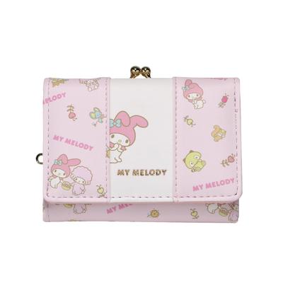 Třídílná peněženka Gamaguchi Sanrio Characters My Melody [Aldi] SR36-2 Dámská
