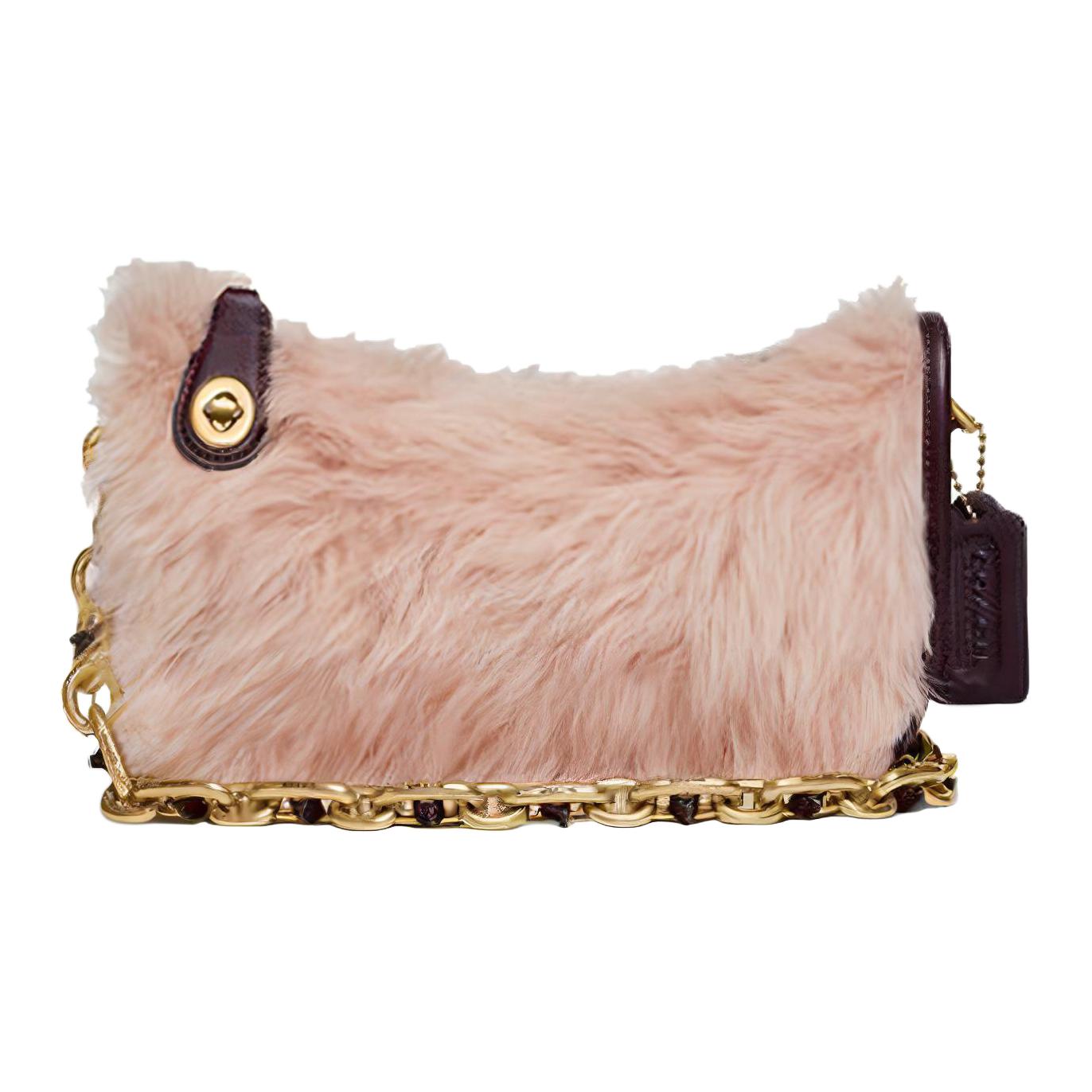 

Coach Swinger 24 Chain Zip Mahjong Bag Women Shoulder Bag Pink C5431-B4OXB Basic Set (Bag+Dust Bag)