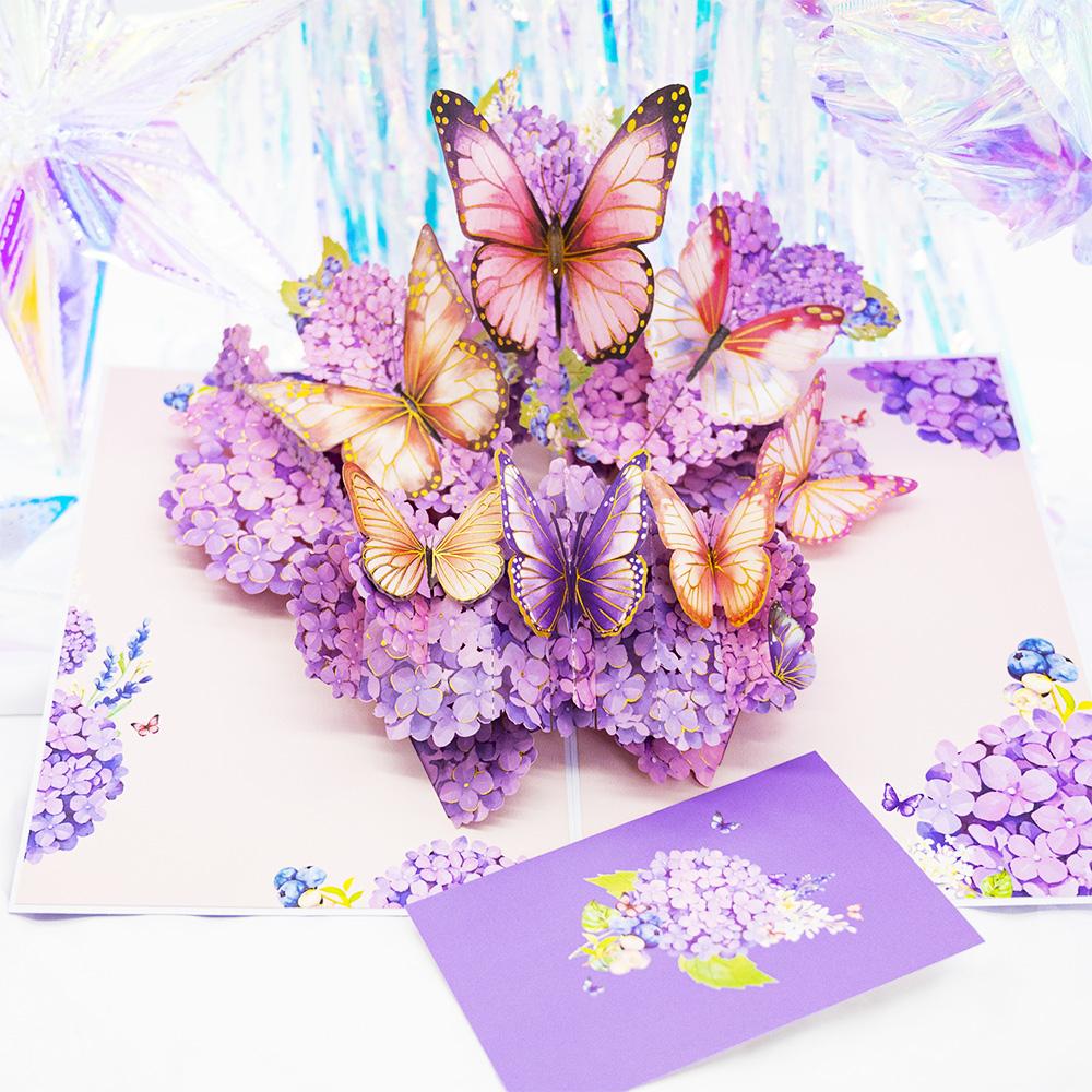 Premium 3D Pop Up Flower Bouquet Card Mothers Day Present Valentines Day Anniversary Birthday Greeting Cards Thank You Wishes Gifts