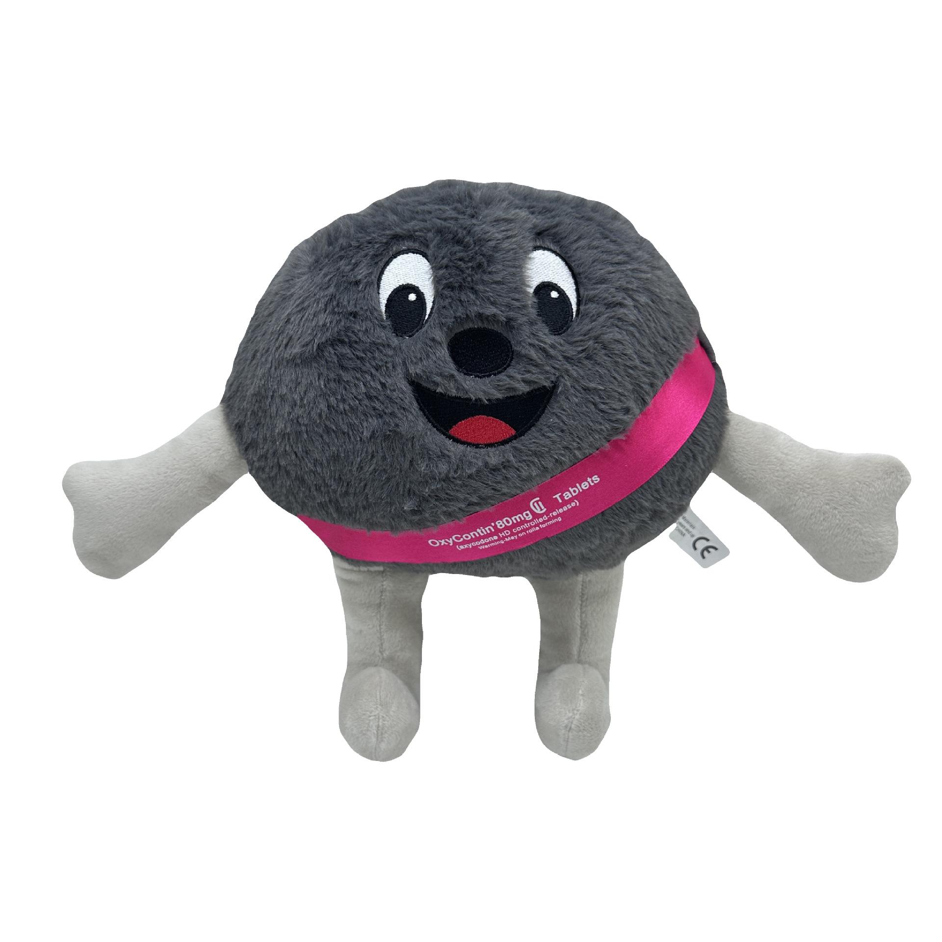 

Новый продукт Painkiller Netflix Oxycontin Plush Painless Killer Doll Doll чёрный