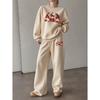 Women's Winter Casual Round-Neck 2-Piece Set: Stylish & Chic for Everyday Wear