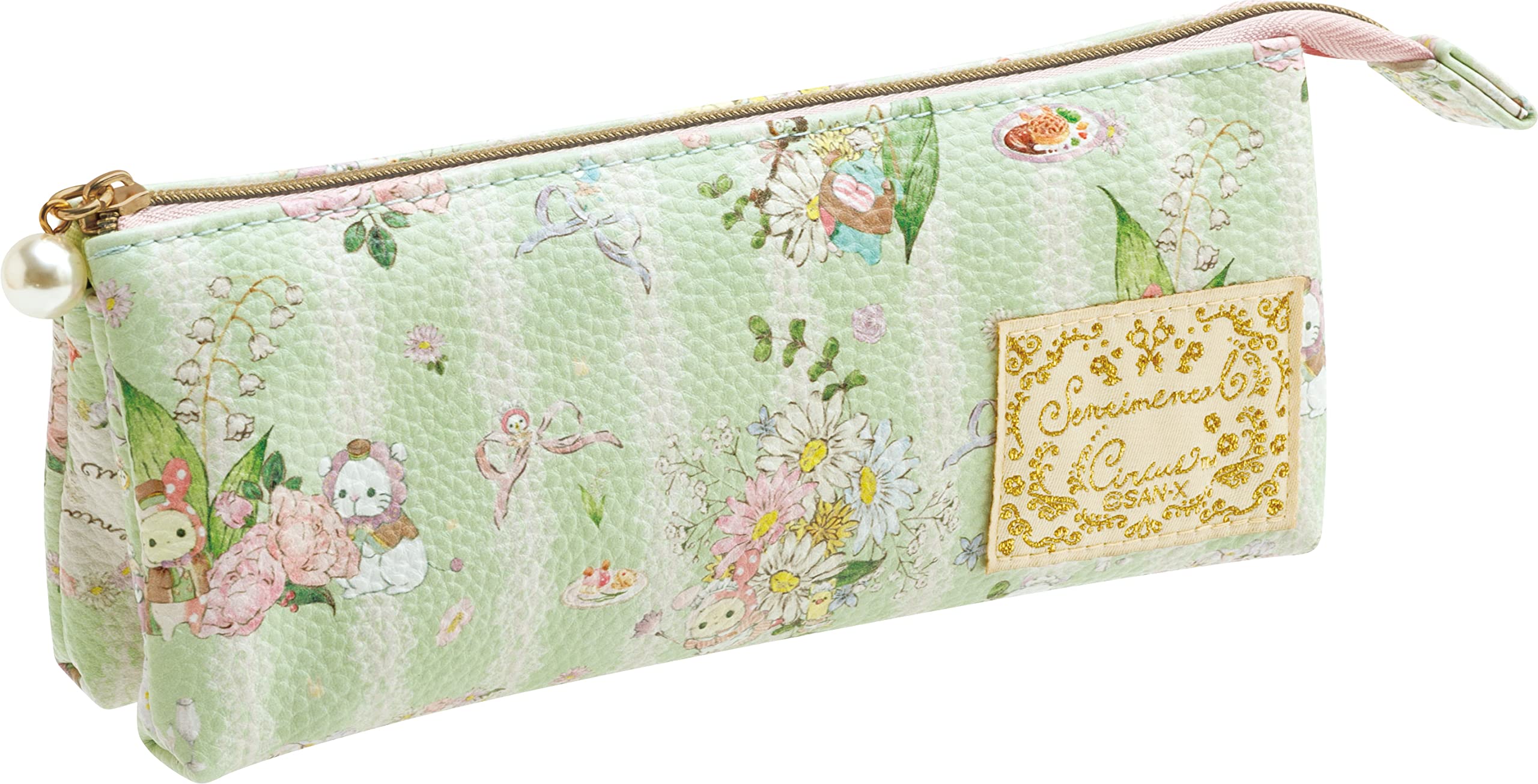 

Sentimental Circus A Bouquet from a Hotel at Dusk Three-Pocket Pen Pouch PT06801