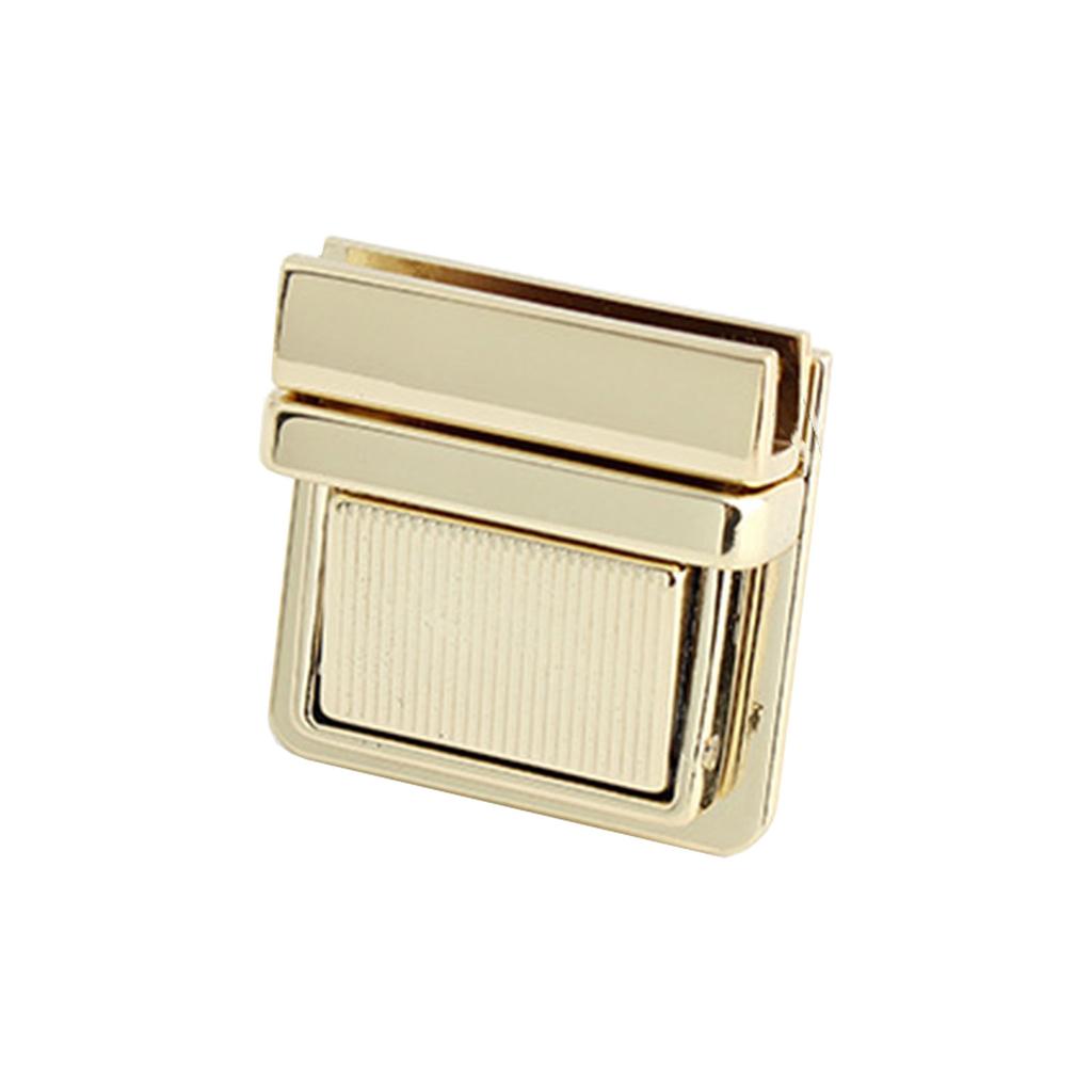 Durable Metal Tongue Lock 32x31mm Bag Buckle Repair Bag Locks Hardware Craft Accessories for Women Purse Luggage