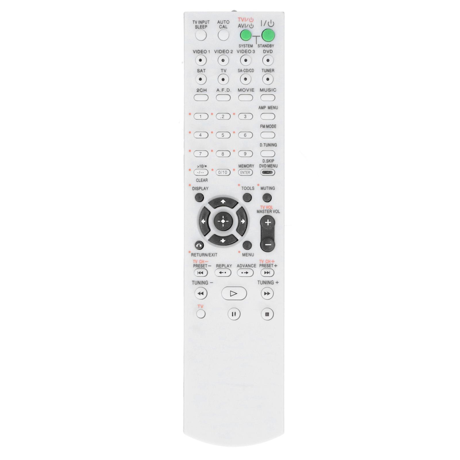 

RMAAU013 Remote Control Fit for Sony o Video Receiver HTDDW790 HTDDW795 STRDG510