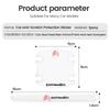 YJTHM1 Car Door Handle Bowl Protective Stickers Anti-collision Decor For Citroen C4 C3 C5 C1 C2 C6 Berlingo C-Elysee Cactus Picasso