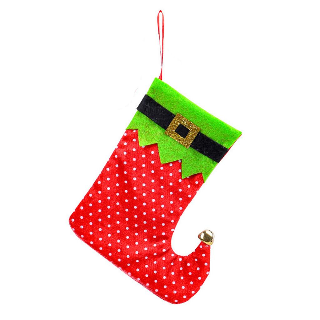 Vánoční Atmosféra Dekorace Santa Vánoční Punčocha Dárková Taška Taška na Sladkosti