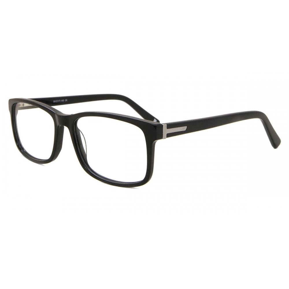 Full Rim Rectangle Black Smartbuy Collection Chakaia A56 Fashion Unisex Eyeglasses
