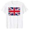 Tee Tops Round NeckShortSleeve Fashion Tshirt Clothing Casual TshirtsI Love English Tea UK Flag Fun Novelty Souvenir harajuku