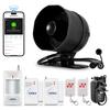 KERUI 120db Loud Sound Alarm System Siren Tuya Smart WIFI Wireless Security Alarm Kit Home Burglar Motion Door Sensor Alexa