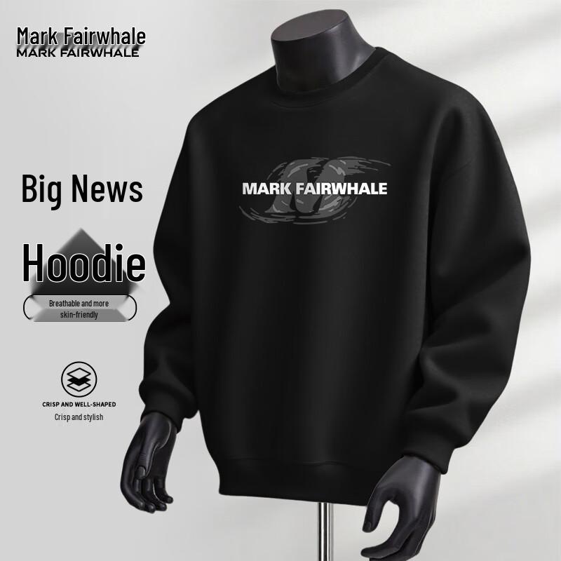 

MARK FAIRWHALE Men s 300G Heavyweight Crewneck Sweatshirt 5XL