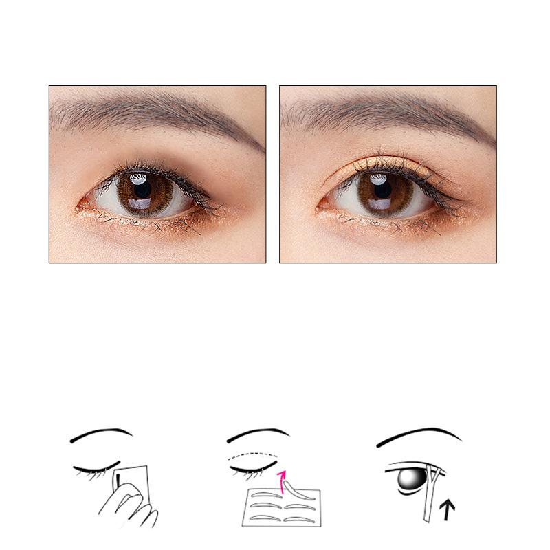 Double Eyelid Sticker Skin Friendly Natural Comfortable Breathable Eyelid Lifter Strips 600 Patchs