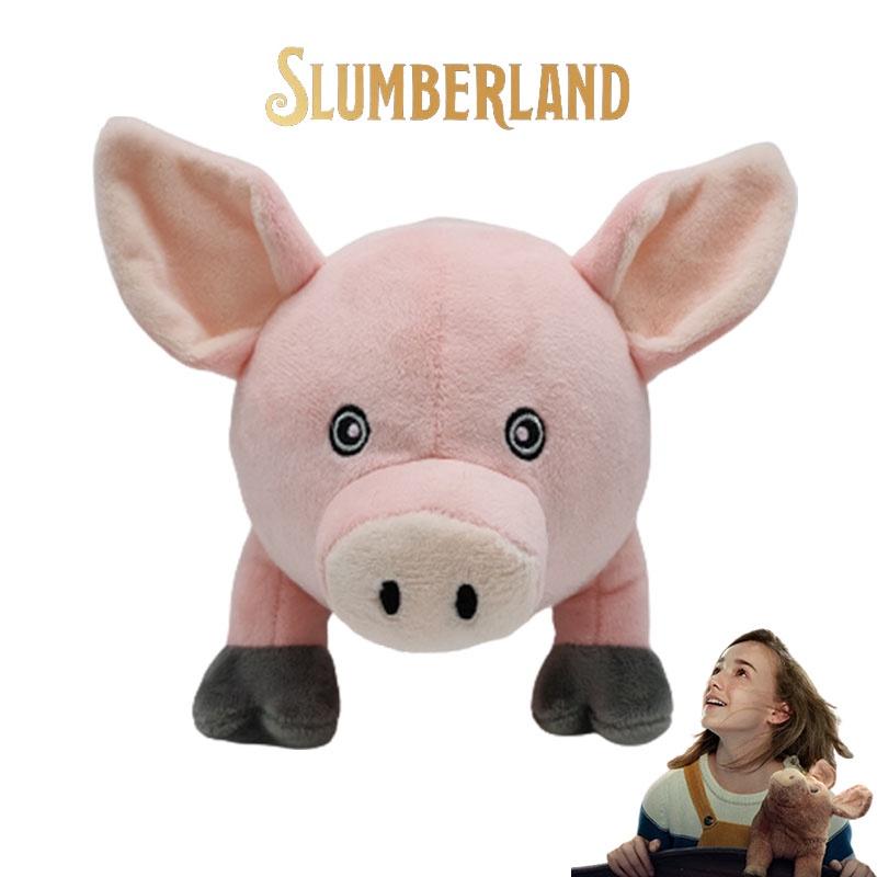 Adorable Slumberland Pig Plush Toy Soft Stuffed Animal Dolls For Kids And Babies