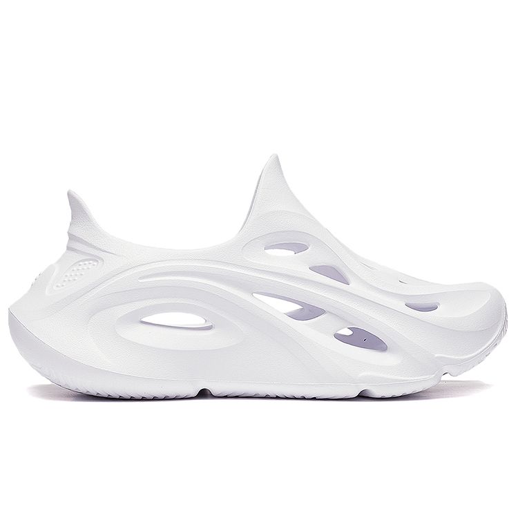 Li Ning Kids Star Travel Non-Slip Wear-Resistant Sandals Kids Sandals White YKUT008-1