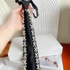 Rhinestone Pearls Tie Korean Style Decoration Shirt Tie Temperament Hand-beaded Long Necktie  Men